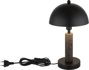Globo 24868S - Lampă de masă JANIE 1xE14/40W/230V neagră