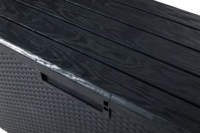 PORTOFINO záhradný plastový úložný box 270 L - grafit