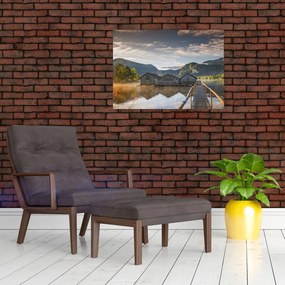 Tablou cu lac (70x50 cm)