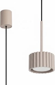 Sollux SL.2683 - Lustră suspendată pe cablu AURA 1xGX53/10W/230V taupe