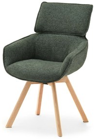 Scaun Doris (verde + stejar). 1111034