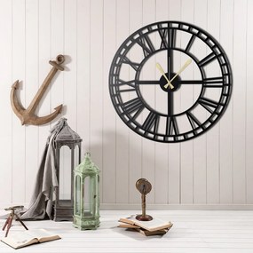Ceas de perete Greece, ø 50 cm, negru