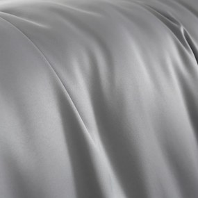Lenjerie gri pentru pat de o persoană 135x200 cm Silky Soft - Catherine Lansfield