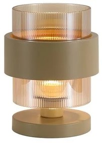 Veioza/Lampa de masa decorativa Royal chihlimbar