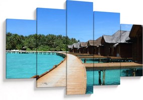 Tablou cu Maledive (150x105 cm)