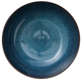Bol negru/albastru din gresie ø 30 cm Gastro Dark Blue/Black – Bitz
