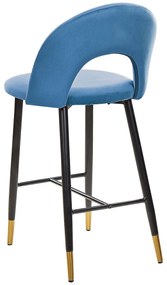 Set 2 buc scaun tip bar Fabian (albastru). 1078839