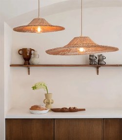 Lustra/Pendul Eco, Ratan Natural, Cancun, S