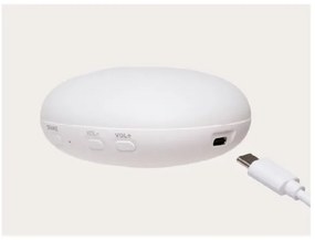 Pluș de îmbrățișat cu sunete și lumină Moonie iepuraș 2.0 organic rose