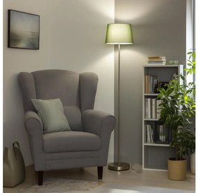 Brilagi - Lampadar LED CERIA 1xE27/40W/230V, diam. 30 cm, verde/crom mat