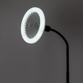 Lampă LED de podea cu ventilator Rabalux 74031, 1xE27/16W/230V