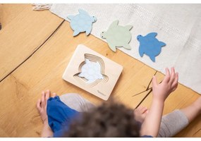 Puzzle de inserat din lemn Turtle – Kindsgut