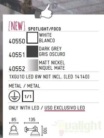 Spot modern LED Ring 40551
