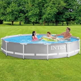 Intex Set de piscina Prism Frame Premium, 366 x 76 cm