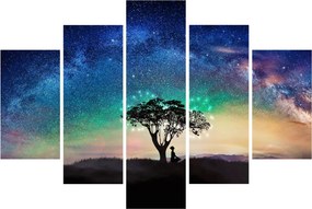 Tablou - Relaxare sub stele (150x105 cm)