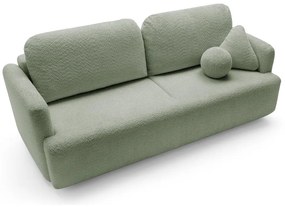 Canapea trei locuri Linaki  (verde marin + negru). 1099119