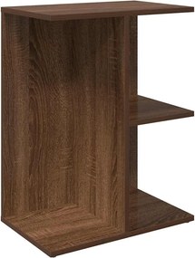 vidaXL Noptiera Stejar maro 46,5x29x61 cm Lemn prelucrat