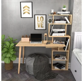 Masă PC Veratum (Stejar) . 1102634