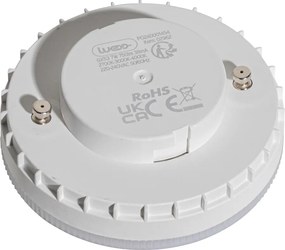 Set de 5 becuri LED GX53 Dim to Warm 7W 750 lm 2700K-4000K