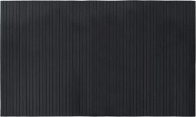 vidaXL Covor dreptunghiular, negru, 60x100 cm, bambus