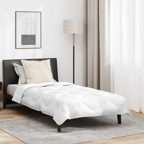 vidaXL Pilotă de vară cu pernă 2 pcs Alb 140 x 200 cm Microfibră