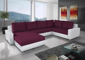 Colțar în formă de U Banno (Violet + Alb) (D). 1030839