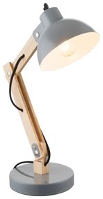 Brilagi - Lampă de birou FOCUS 1xE27/40W/230V, gri