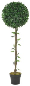 Planta artificiala dafin cu ghiveci, verde, 130 cm 1, 130 cm