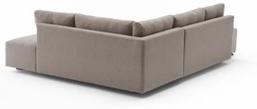 Coltar Extensibil Manama Corner Sofa Bed Right, Crem