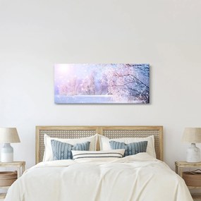 Tablou - Iarna geroasă (120x50 cm)