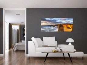 Tablou cu stâncile marine (120x50 cm)