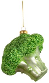 Ornament de Crăciun din sticlă Broccoli – Sass &amp; Belle