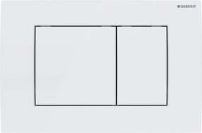 Clapeta de actionare Geberit Delta30 alb alpin