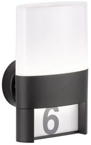 Număr LED de casă DIEGO LED/10,5W/230V 3000K IP54 Wofi 12227