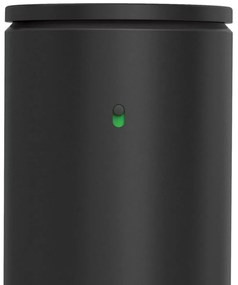 Dozator de săpun lichid negru mat automat din oțel 414 ml – simplehuman