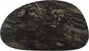 Masuta de cafea Bello A negru lucios/cupru L120xl80 cm