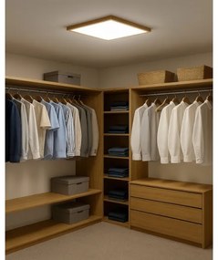 Plafonier LED, 40W, 230V, 3000/4000/6500K, 50x50 cm, bej