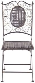 Set 2 buc. scaune de grădină Beatriz (negru). 1035742