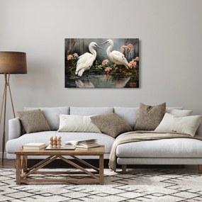 Tablou - Macarale albe (90x60 cm)