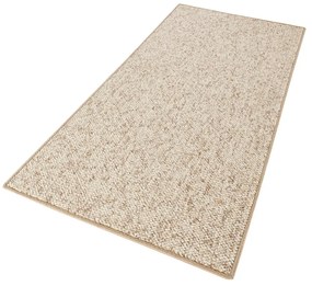Covor tip traversă maro deschis 80x200 cm Wolly – BT Carpet