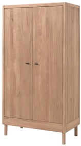 Set FORREST OAK format dintr-un Pat copii (90 x 200 cm), o noptieră și un Dulap camera copii cu 2 uși.