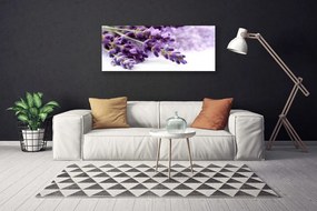 Tablou pe panza canvas Flori Floral violet