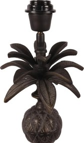 Lampă de masă din aluminiu, auriu, finisaj antichizat, 52 x 16 cm, „Aubusson”