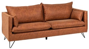 Canapea moderna, MIcrofibra, Maro Antic, ROCCO 195cm