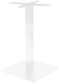 Stalp picior suport blat masa bar Stofan metal alb 45x45x108 cm