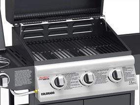 Grătar BBQ pe gaz cu arzător lateral Avenberg COLORADO