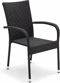 Set mobilier de grădină 4 piese Avenberg PARIS Negru
