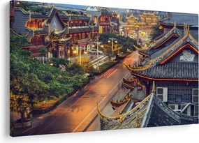 Tablou - Qintai Road, Chengdu, China (90x60 cm)