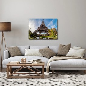 Tablou - Turnul Eiffel colorat (70x50 cm)