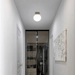 Plafonieră MOONLIGHT 1xE27/15W/230V Ø 16 cm, crem